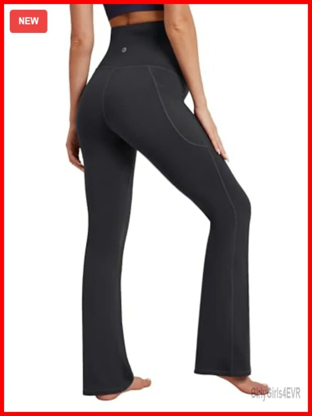 Fleece Lined Maternity Pants Flare Leggings Yoga Pants Work Pregnancy Clothes